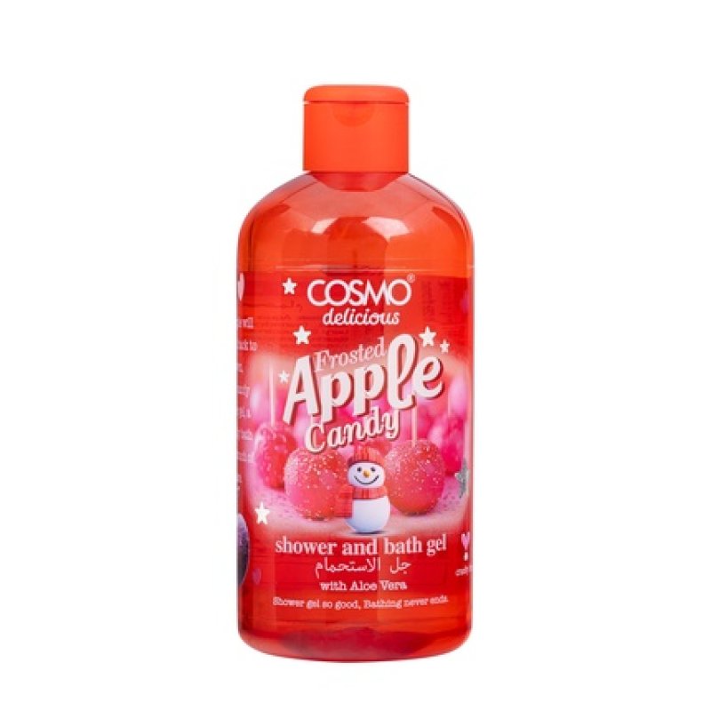 Cosmo Cosmetics Body Shower And Bath Gel Apple 500ml