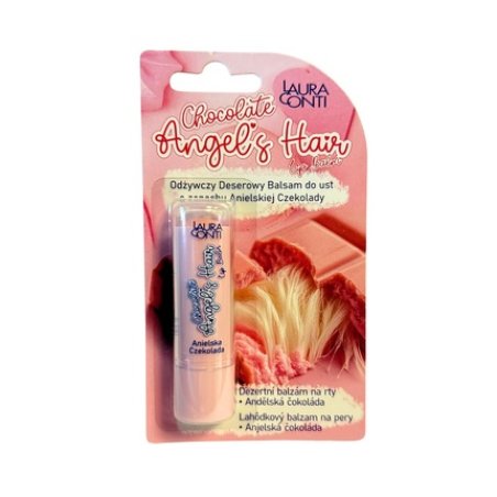 Laura Conti Chocolate Angel's Hair Nourishing Dessert Lip Balm Heavenly Chocolate 48g
