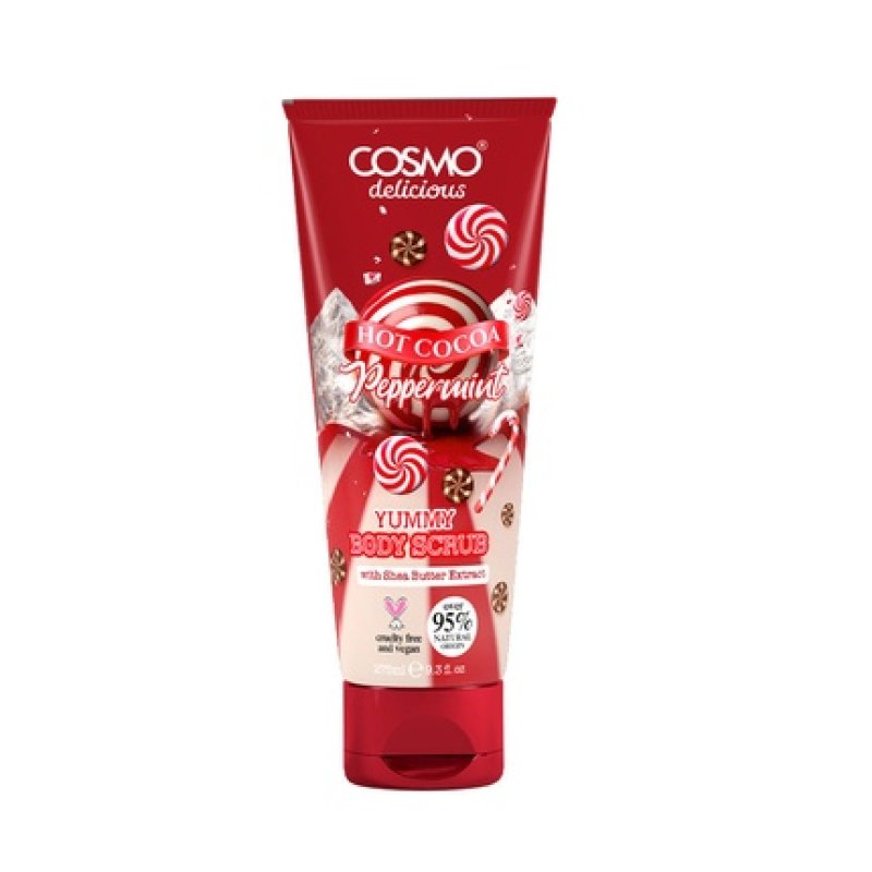 Cosmo Cosmetics Peppermint Body Scrub 275ml