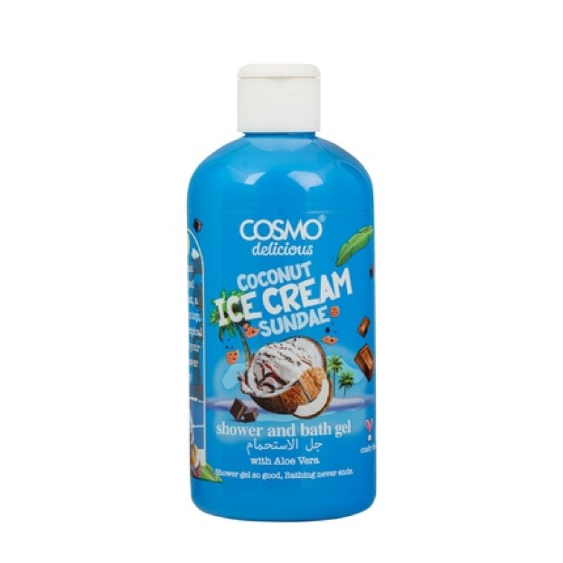 Cosmo Cosmetics Coconut Body Shower And Bath Gel 500ml