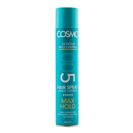 Cosmo Cosmetics Max Hold 005 Hair Spray 400ml Light Blue