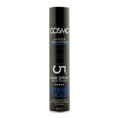 Cosmo Cosmetics Ultimate Hold 005 Hair Spray 400ml Black