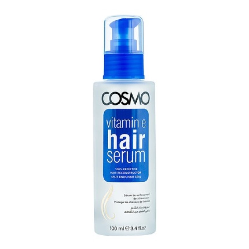 Cosmo Cosmetics Vitamin E Hair Serum 100ml With Pvc Box