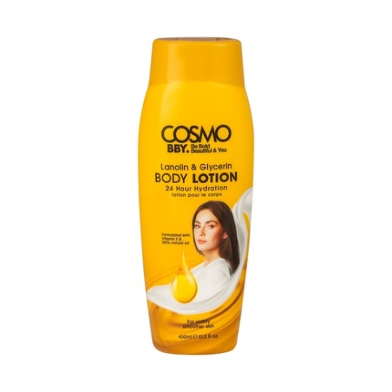 Cosmo Cosmetics Lanolin & Glycerin Baby Body Lotion 400ml