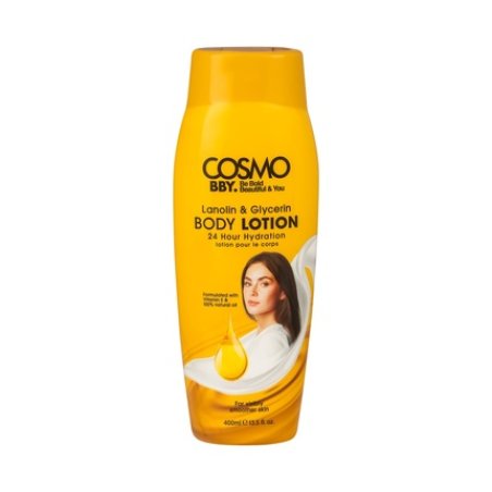 Cosmo Cosmetics Lanolin & Glycerin Baby Body Lotion 400ml
