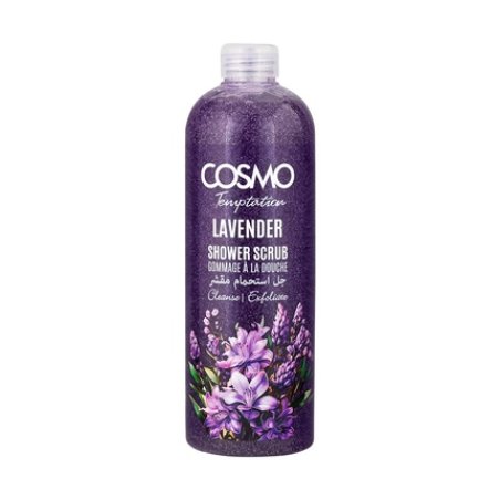 Cosmo Cosmetics Temptation Shower Scrub Lavender 1000ml