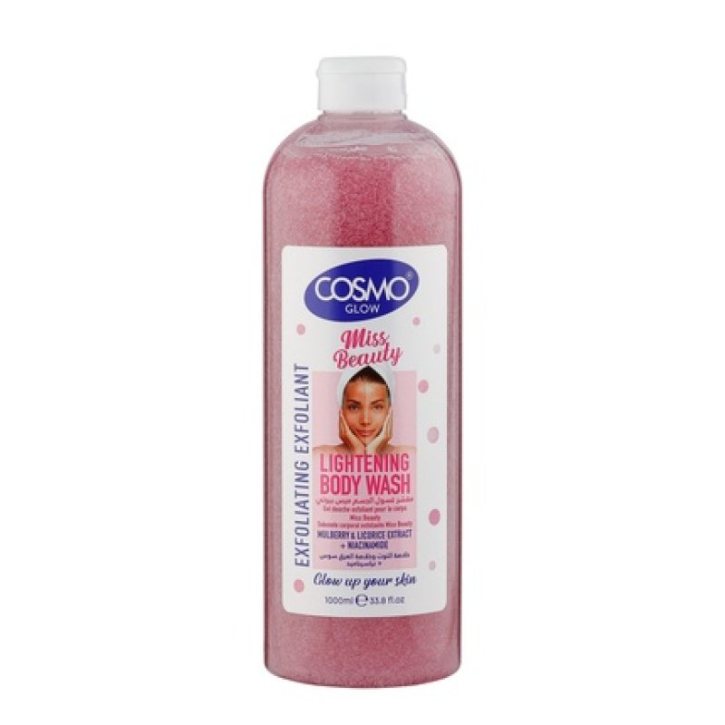 Cosmo Cosmetics Miss Beauty Exfoliating Body Wash 1000ml