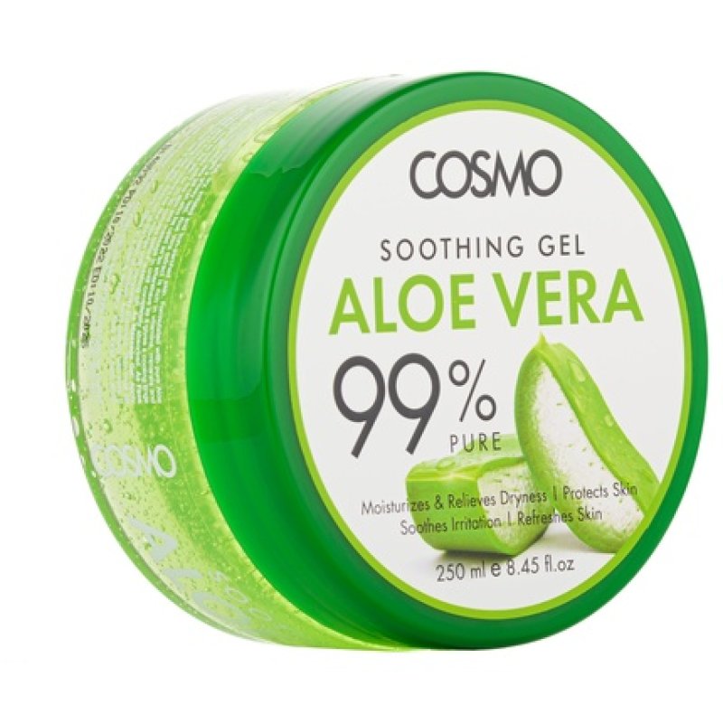 Cosmo Cosmetics Aloe Vera Soothing Gel 250ml New Design