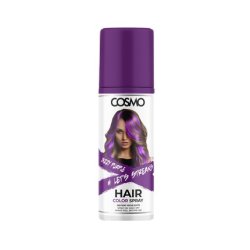 Cosmo Cosmetics Jazzy Purple Hair Colour Spray 100ml