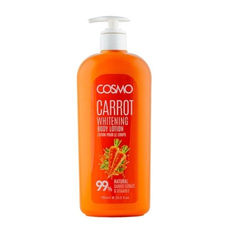 Cosmo Cosmetics Carrot Body Lotion 99 Natural 750ml