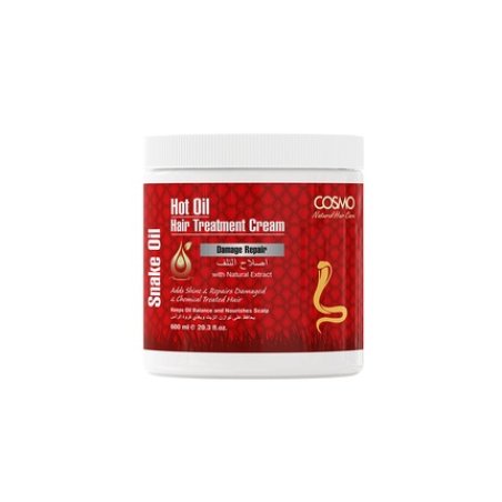 Cosmo Cosmetics Hot Oil Hair Treatment Cream Snake Oil 600ml