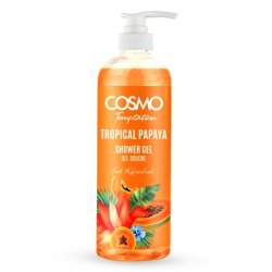 Cosmo Cosmetics Temptation Shower Gel Papaya 1000ml