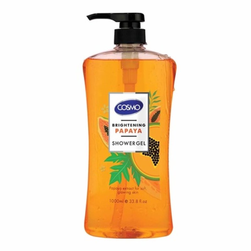 Cosmo Cosmetics Shower Gel Brightening Papaya 1000ml