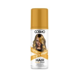 Cosmo Cosmetics Glitzy Gold Hair Color Spray 100ml