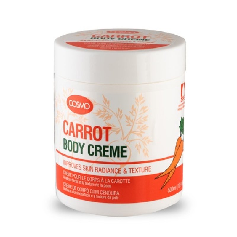 Cosmo Cosmetics Carrot Body Cream 500ml