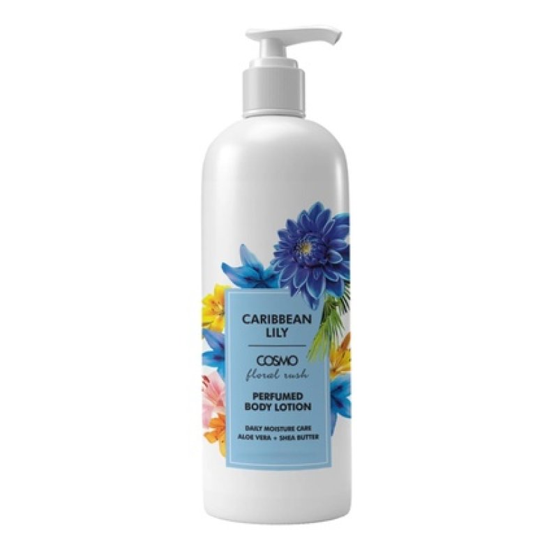 Cosmo Cosmetics Caribbean Lily Body Lotion 1000ml