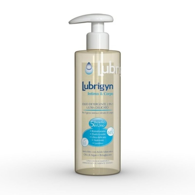 Lubrigyn Cleansing Oil 2 in 1 Ultra Gentle Intimate & Body 400ml with Hyaluronic Acid
