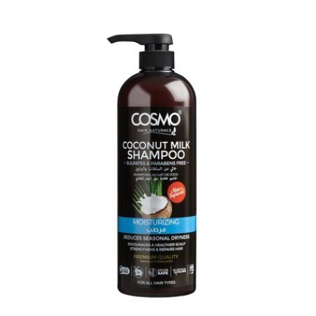 Cosmo Cosmetics Coconut Milk Shampoo 1000ml Improved Design