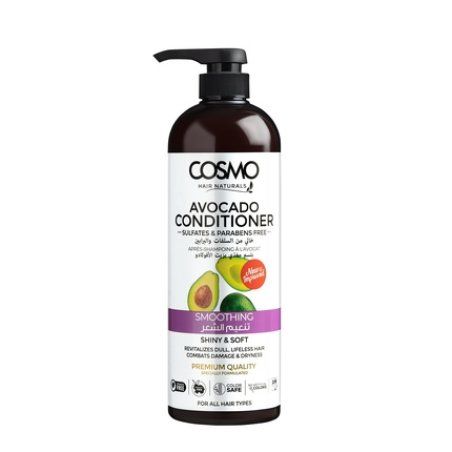 Cosmo Cosmetics Avocado Conditioner 1000ml Improved Design 23