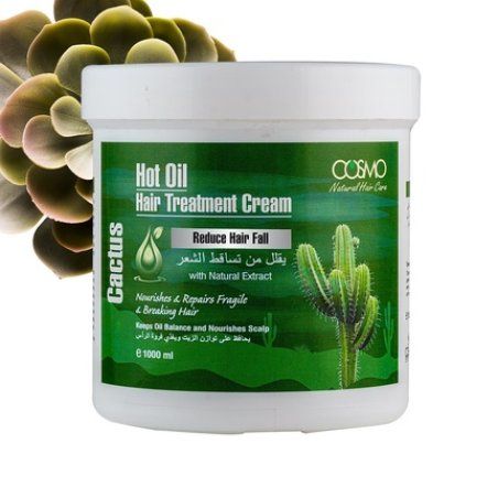 Cosmo Cosmetics Hot Oil Hair Treatment Cream Cactus 1000ml
