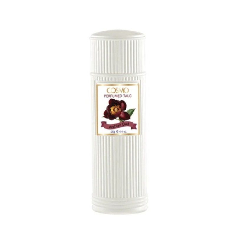 Cosmo Cosmetics Perfumed Talc Arabian Oud 125g