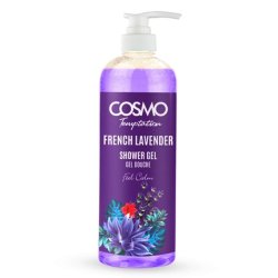 Cosmo Cosmetics Temptation Shower Gel French Lavender 1000ml