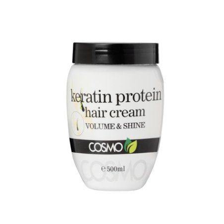 Cosmo Cosmetics Hair Cream Keratin Protein Volume & Shine 500ml