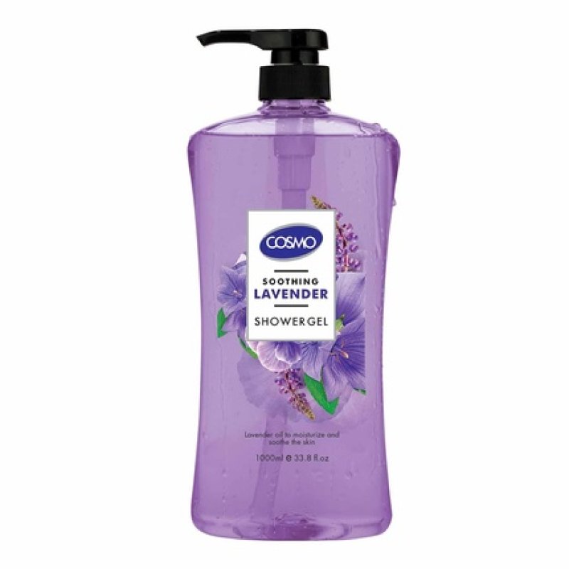 Cosmo Cosmetics Soothing Lavender Shower Gel 1000ml