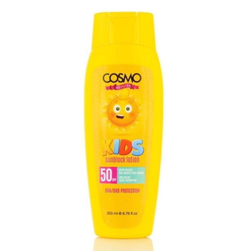 Cosmo Cosmetics Cosmo Beaute Kids Sunblock Lotion Spf 50 200ml