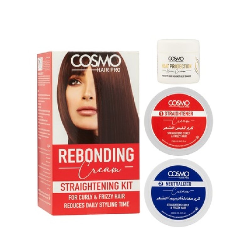Cosmo Cosmetics Rebonding Cream Kit Cosmo Series