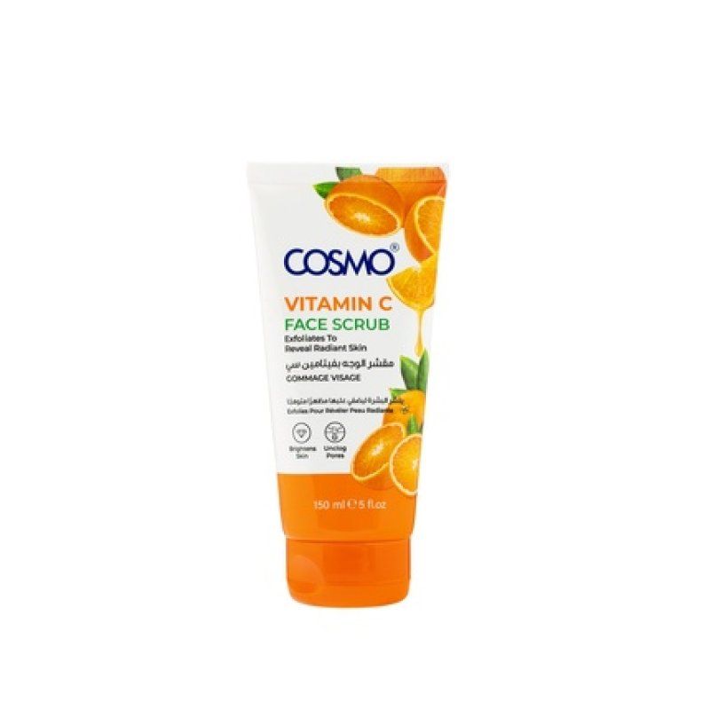 Cosmo Cosmetics Vitamin C Facial Scrub 150ml Tube