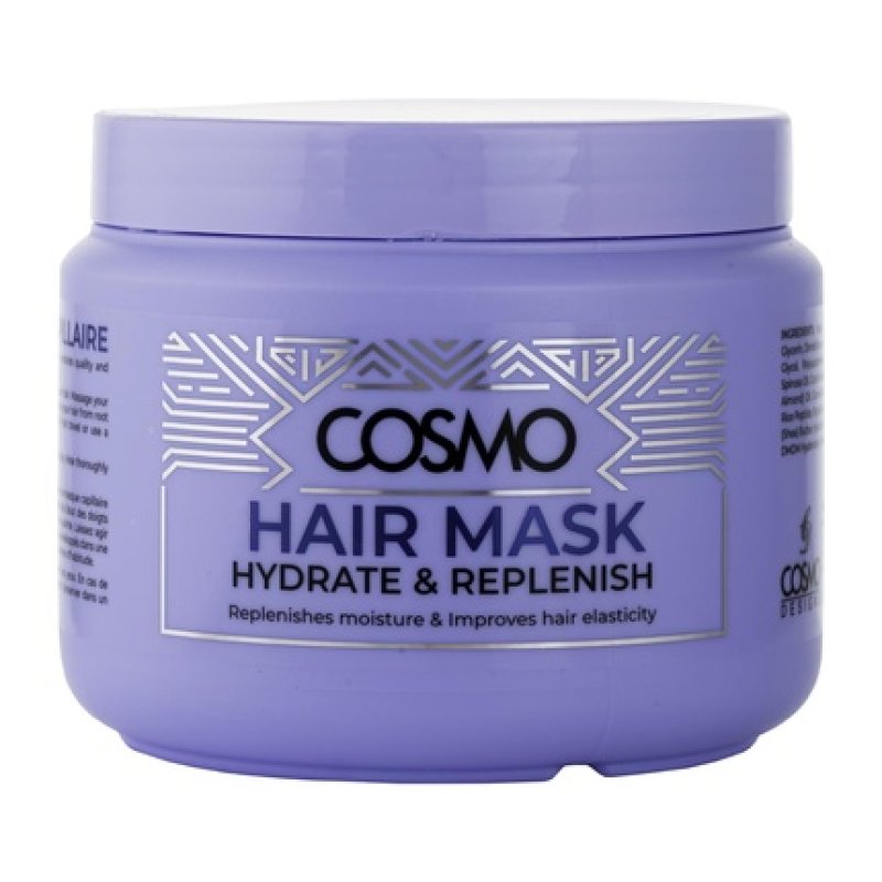 Cosmo Cosmetics Hydrate & Replenish Hair Mask 500ml