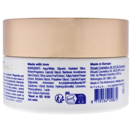 Rituals Amsterdam Body Scrub Unisex 201ml Fragrance-Free Exfoliating