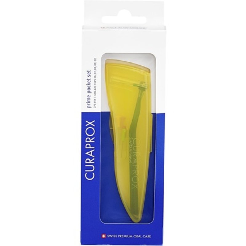 Curaprox Interdental Brush Set CPS 459 Prime Pocket Kit for Effective Cleaning