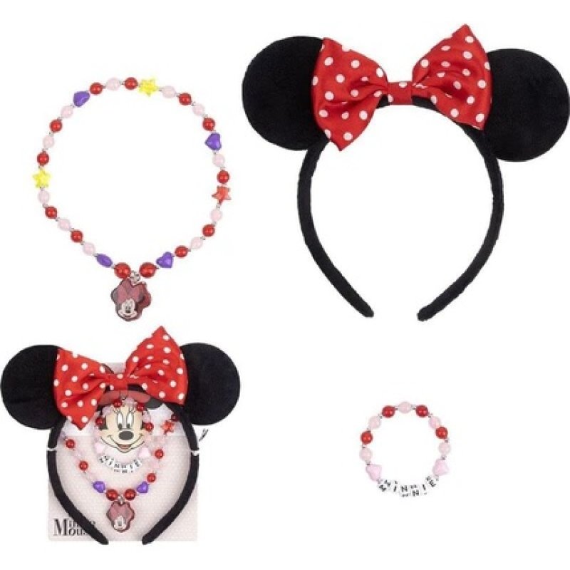 Minnie Mouse Jewelry Set