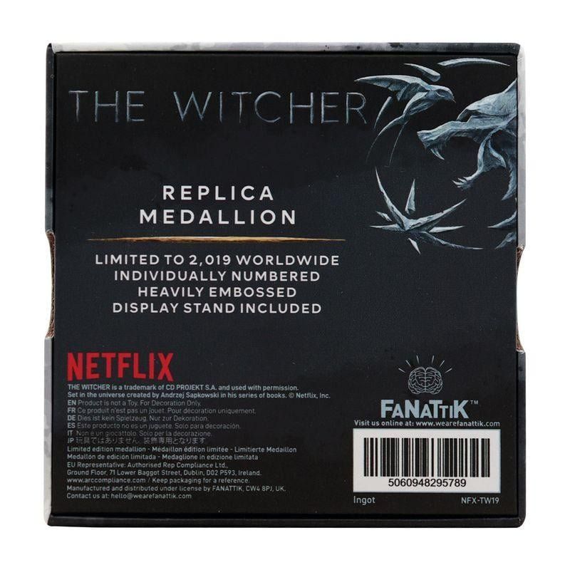 THE WITCHER - Geralt's Medallion - Replique Edition Limitée