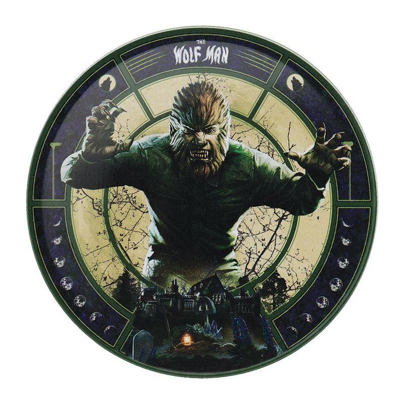 UNIVERSAL MONSTERS - 4 Dessous de Verres Gravés en Métal