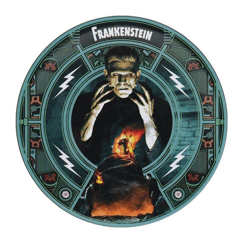 UNIVERSAL MONSTERS - 4 Dessous de Verres Gravés en Métal