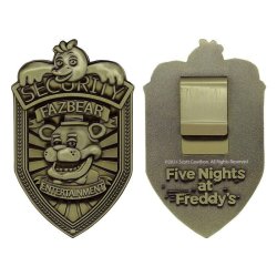 FNAF - Security Badge - Replique Edition Limitée "Antique Brass Edi."