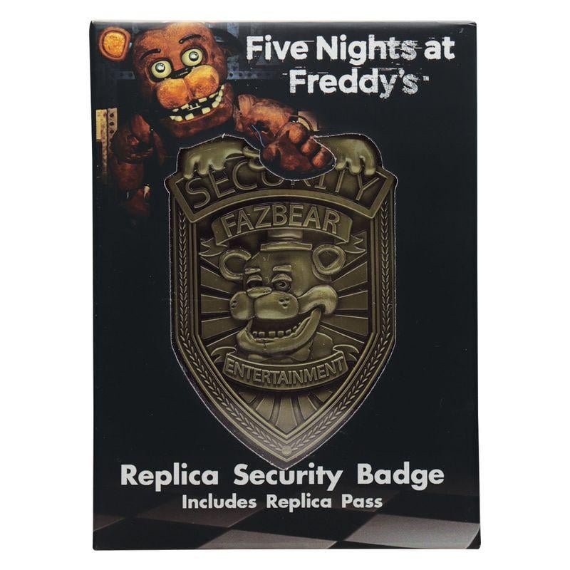 FNAF - Security Badge - Replique Edition Limitée "Antique Brass Edi."