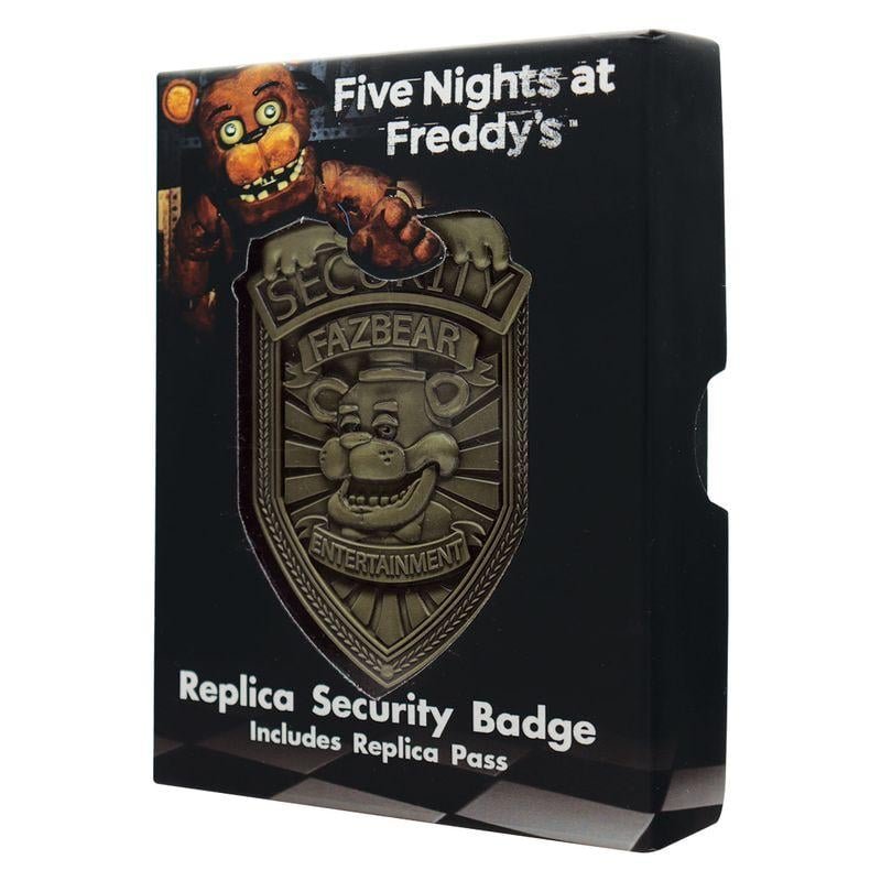 FNAF - Security Badge - Replique Edition Limitée "Antique Brass Edi."