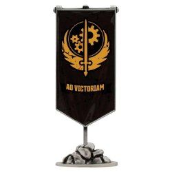 FALLOUT - Brotherhood of Steel Metal Banner - Replique Edition Limité