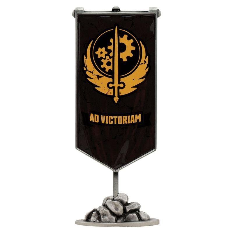 FALLOUT - Brotherhood of Steel Metal Banner - Replique Edition Limité