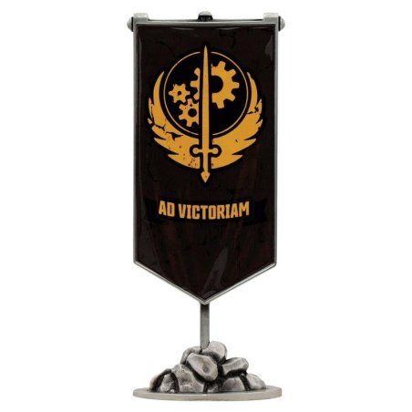 FALLOUT - Brotherhood of Steel Metal Banner - Replique Edition Limité