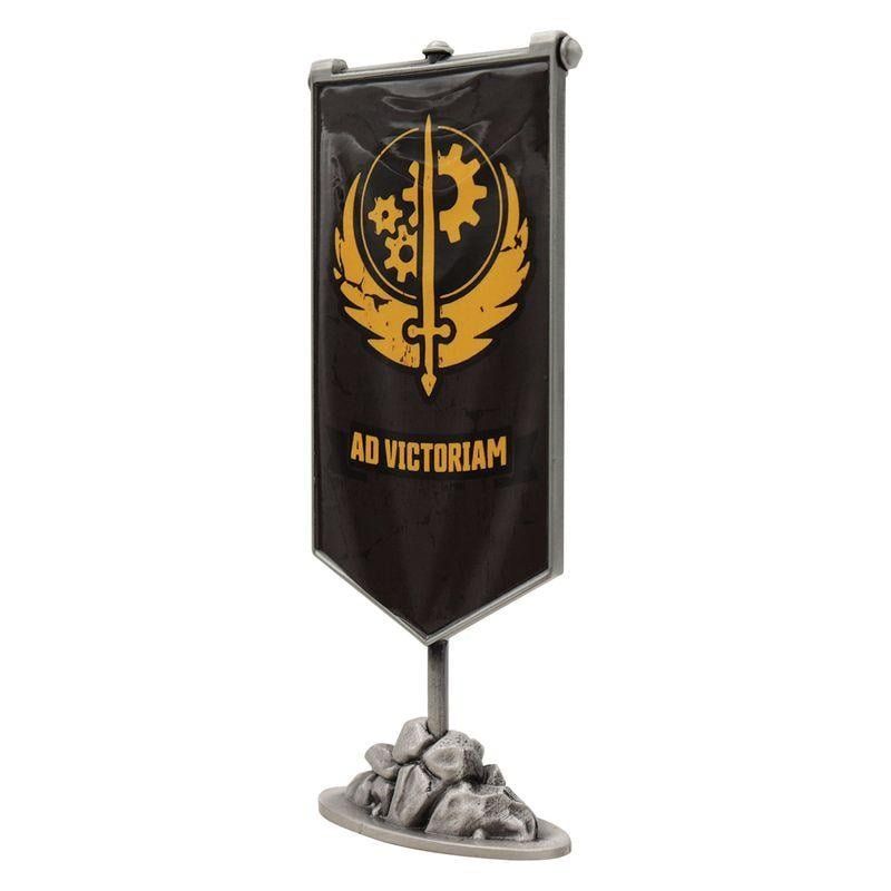 FALLOUT - Brotherhood of Steel Metal Banner - Replique Edition Limité