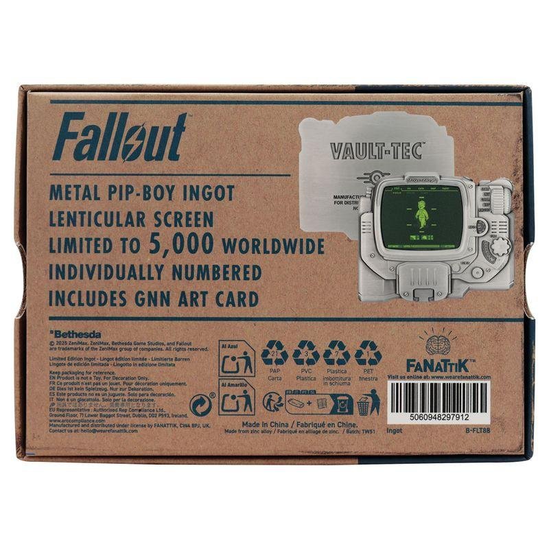 FALLOUT - Pip-Boy Lenticular - Lingot Edition Limitée