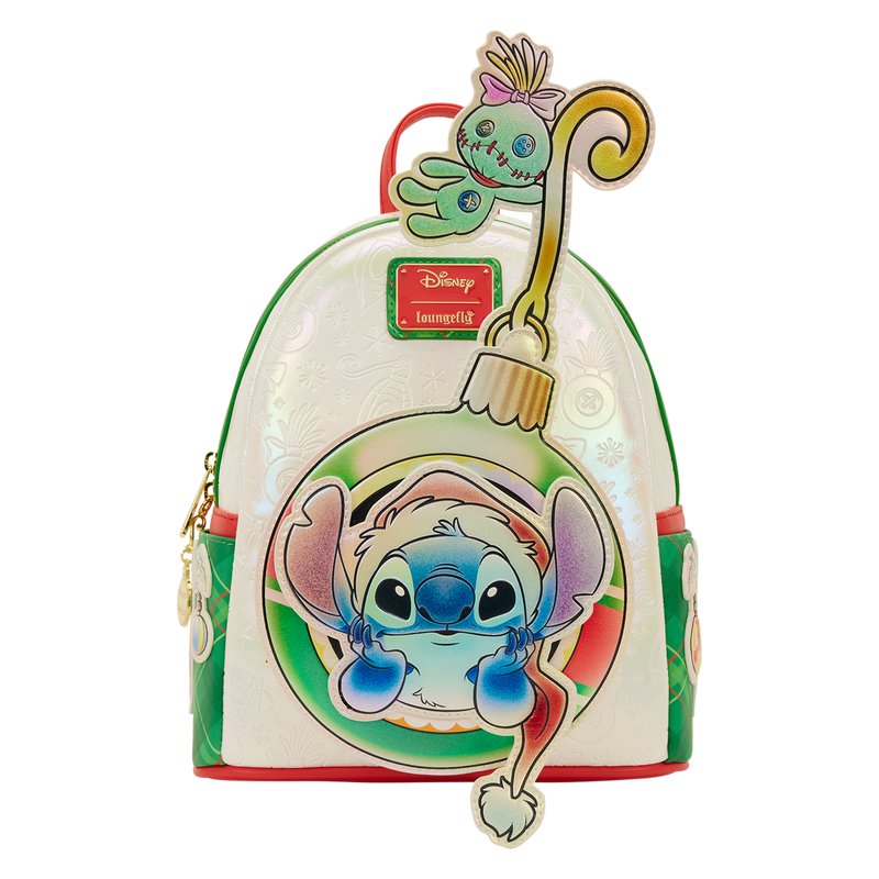 DISNEY - Lilo & Stitch "Holiday" - Mini Sac à Dos LoungeFly