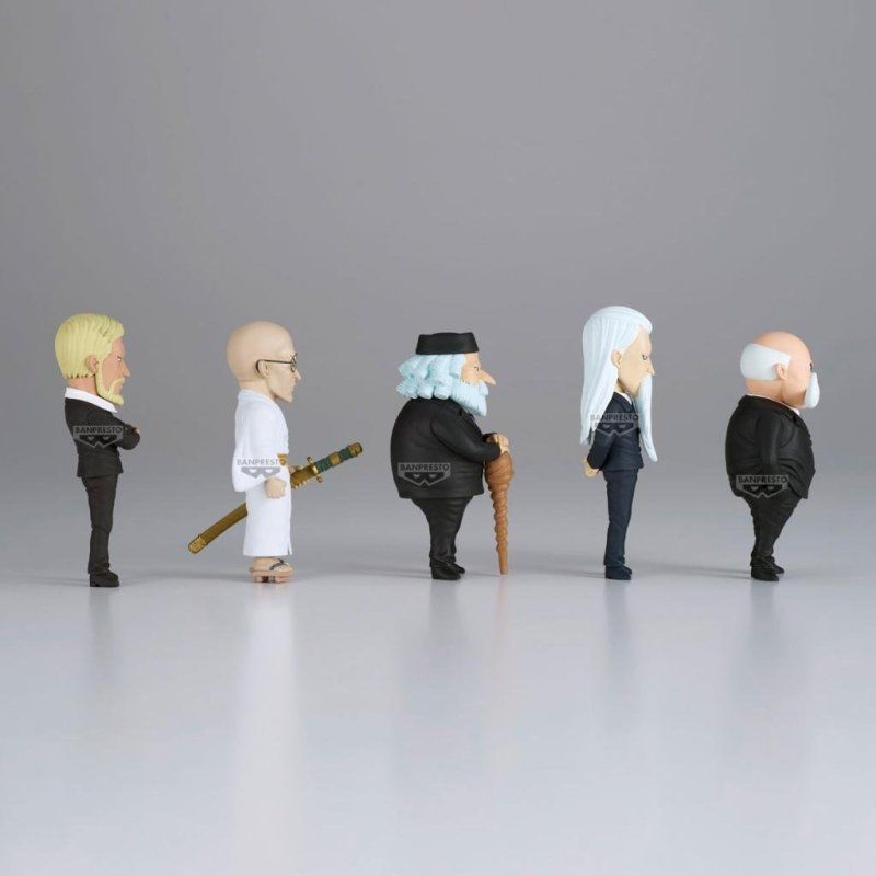 ONE PIECE - WCF Five Elders - Assortiments 12 Figurine 7cm