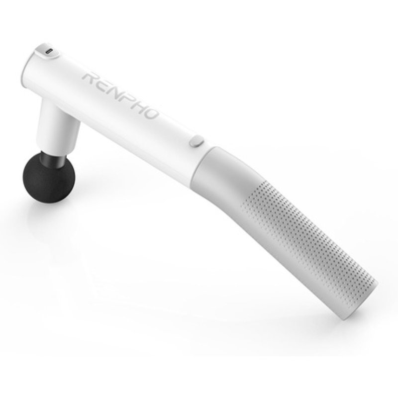 Renpho Extend Massage Gun White with Removable Attachment