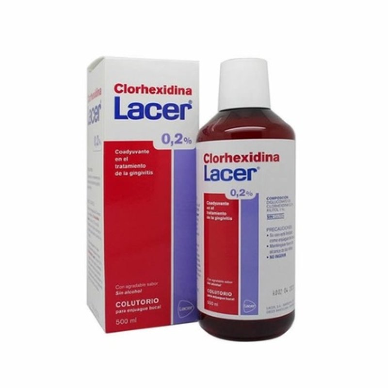 Lacer Lacer Chlorhexidine Mouthwash 500ml